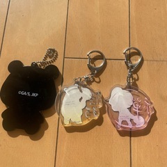 【呪術廻戦 パンダ＆禪院真希 キーホルダー 3点セット】 の画像