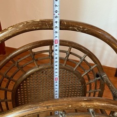 ⭕️ラタンのマガジンラックの画像