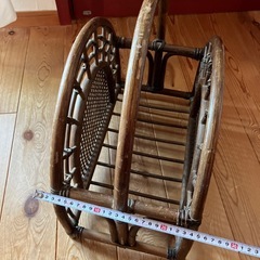 ⭕️ラタンのマガジンラックの画像