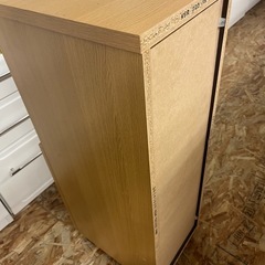 ジャングルジャングル貝塚店　電話台　キャビネット　収納棚　木目　中古　リユース　貝塚市　二色浜の画像