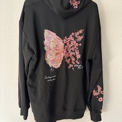 レディースパーカー Lの画像
