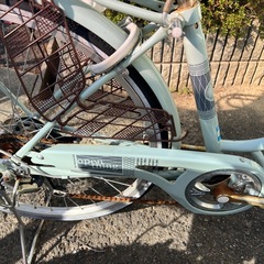 自動点灯式ライト 26インチ自転車の画像