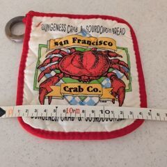 鍋つかみ　鍋敷き　サンフランシスコ　アメリカ土産の画像