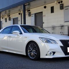 車検満タン 26年式 クラウンhイブリッド アスリートS …