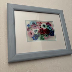 七宝焼の額の画像