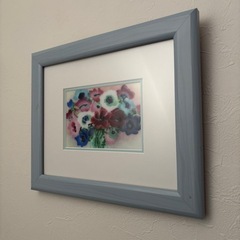 七宝焼の額の画像