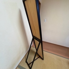 【今日だけ】スリムな全身ミラー、おゆずりしますの画像