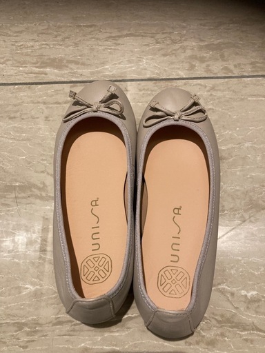 FABIO RUSCONI, ウニサ リボン付きバレエシューズ (とみち) 三ノ宮の靴