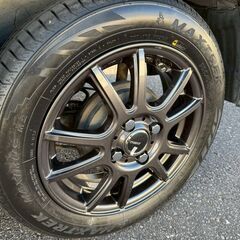 ダイハツ　タント　カスタムX　車検R8.5月まで　ナビ　車検R8.5月まで　Bluetooth　新品タイヤ　LEDヘッドライトの画像