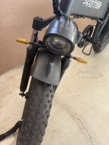 ジャンク品　SCOTTEB 電動アシスト自転車　eーbike ブラック