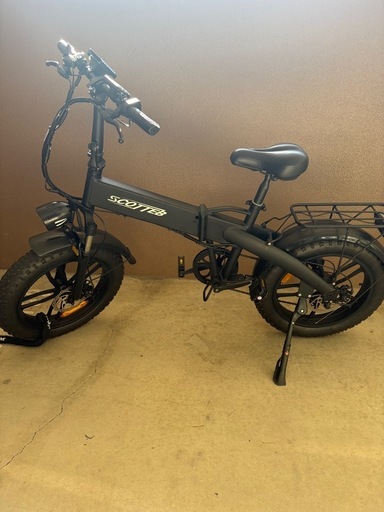 ジャンク品　SCOTTEB 電動アシスト自転車　eーbike ブラック