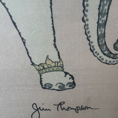 JIM THOMPSON ジムトンプソン　象の絵の画像
