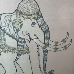 JIM THOMPSON ジムトンプソン　象の絵の画像