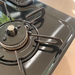 美原店パロマ 都市ガス ガステーブル IC-S37K-L 2021年製 グリル付き　左側強火力の画像