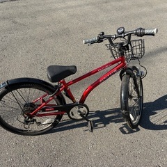 24インチ　ドライド　サイクルコンピューター付きをお譲りします。の画像