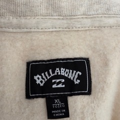 美品　Billabong ビラボン 裏起毛　ハーフジップ　スウェット　XLの画像