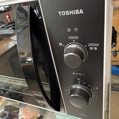 2025年　TOSHIBA フラット電子レンジ　ピカピカの画像