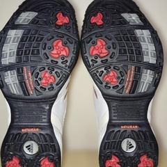adidas 23cm  ゴルフシューズ　アディダス テック フェザー II レザーの画像