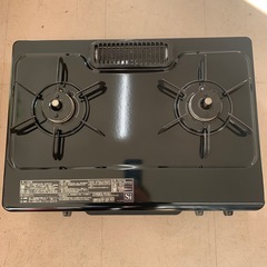 美原店パロマ 都市ガス ガステーブル IC-S37K-L 2021年製 グリル付き　左側強火力の画像