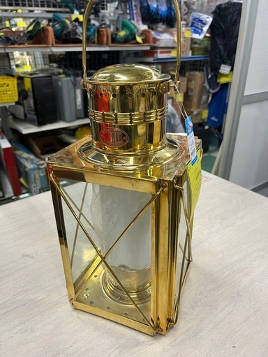 ジャングルジャングル貝塚店　バーモントランタン　船舶灯　ランタン　キャンプ　アウトドア　ゴールド　ナイトキャンプ　キャンプ　中古　リユース　貝塚市　二色浜