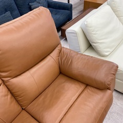 ◇ドリーム尼崎1号館◇【ジモティー割引対象商品】マナベインテリアハーツ ジョージア 手動リクライニングコーナーソファの画像
