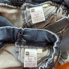 120センチ　guストレッチデニムの画像