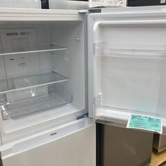 【トレファク イオンモール常滑店】2ドア冷蔵庫　Haier　JR-NF121B　2023年製をご紹介！の画像
