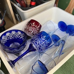 食器各種　小鉢、大皿、グラスの画像