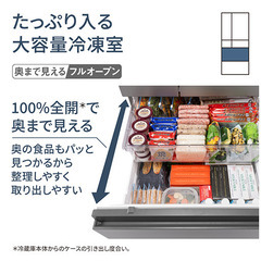 【未使用品!!】パナソニック 冷凍冷蔵庫 2025年モデル NR-F49EY2-S 490L 6ドア 観音開き ※側面に1箇所凹みが有ります※の画像
