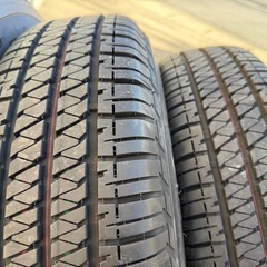 ジムニー シエラ JB74 純正タイヤ 4本 ブリヂストン195/80R15の画像