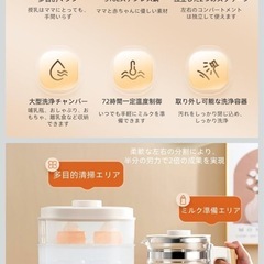 哺乳瓶 食器　消毒 ミルクウォーマーの画像