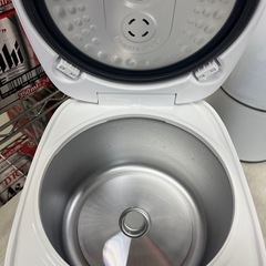 ジャングルジャングル貝塚店　マイコンジャー炊飯器　5合炊き　ライスクッカー　炊飯器　YAMADA YEC-M10G1 2024年製　白　中古　リユース　貝塚市　二色浜の画像