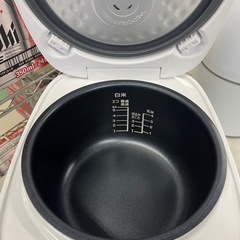 ジャングルジャングル貝塚店　マイコンジャー炊飯器　5合炊き　ライスクッカー　炊飯器　YAMADA YEC-M10G1 2024年製　白　中古　リユース　貝塚市　二色浜の画像