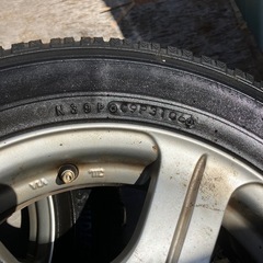 日産ノート、スタッドレスタイヤ175/65 R14.82Qの画像