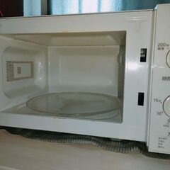 【美品・清掃済】Haier電子レンジ 17L ハイパワー700W（東日本50Hz）JM-17Fの画像