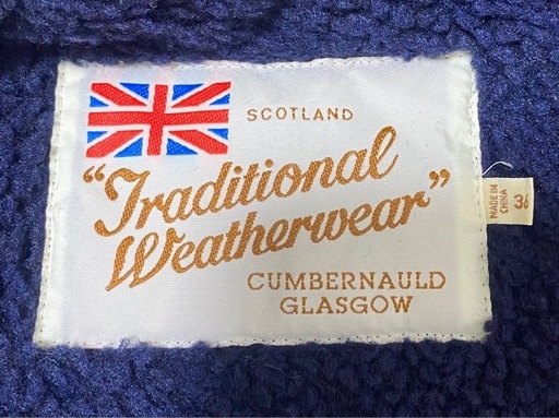 Traditional Weatherwear ネイビー キルティングジャケット