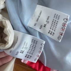 【美品】120cm スキーウェアの画像