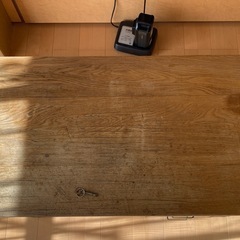 アンティーク？机　昭和40年代のレトロ机　鍵付きの画像