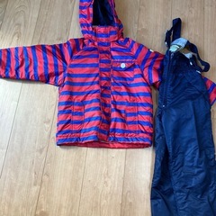 スノーウェア子供用上下セット　90cm 100cmの画像