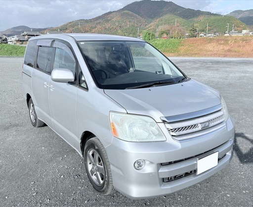 ノアYY／低走行34,000km／2列5人乗り／車検R8.3／アウトドア・仕事に最適！