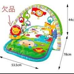 Fisher-Priceレインフォレスト 指遊びミュージカルジムの画像