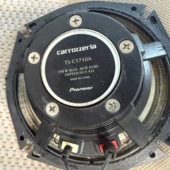 カロッツェリア17cmスピーカーの画像