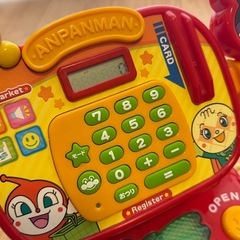 アンパンマン　レジ　おもちゃの画像