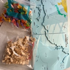 公文　タングラム　日本地図パズル　セットの画像