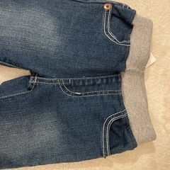 ミキハウス　デニムパンツ　ズボン　80センチの画像