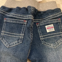 ミキハウス　デニムパンツ　ズボン　80センチの画像