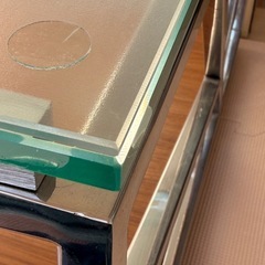 ガラス　ローテーブルの画像