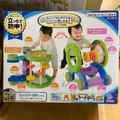 レインフォレストジャンパルーⅡと手押し車のセットの画像