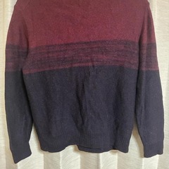 【福岡市/春日市】ジョセフアブード ウール100% ニット セーター L ケーブル編み 美品の画像