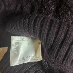 【福岡市/春日市】ジョセフアブード ウール100% ニット セーター L ケーブル編み 美品の画像
